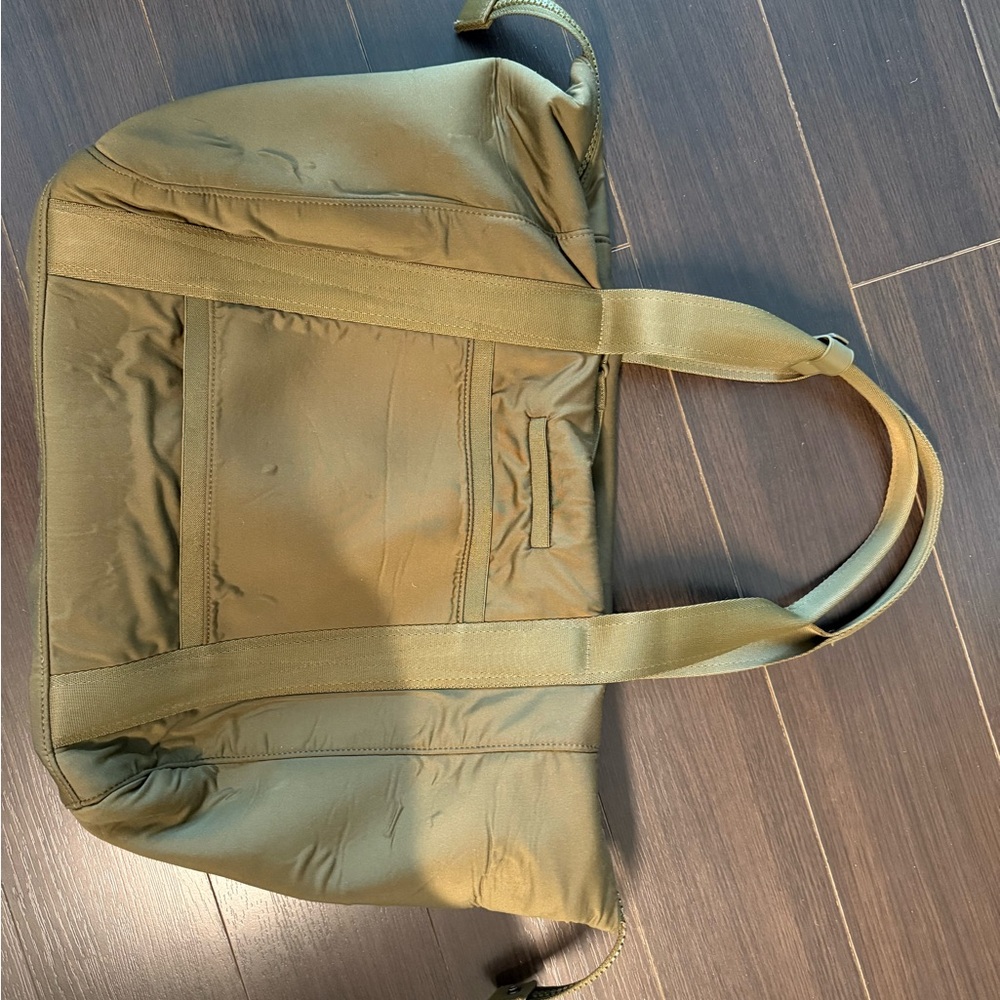 Dagne Dover Olive Green Tote with Dual Carry Handles - Picture 5 of 11